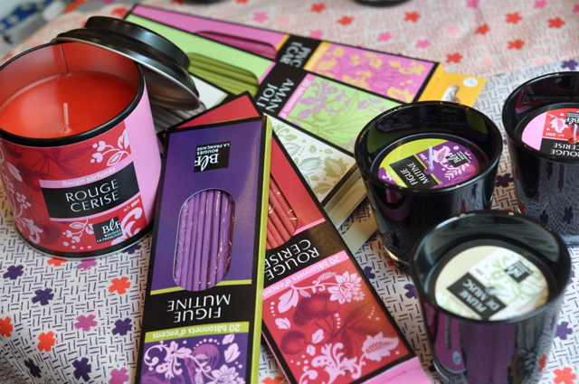 lea mundis bougies la francaise rouge cerise