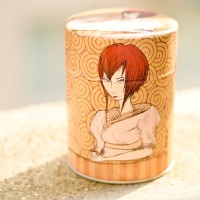 Boîte à thé graphique Tea Lady