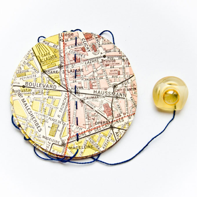 Guirlande vintage rues de Paris