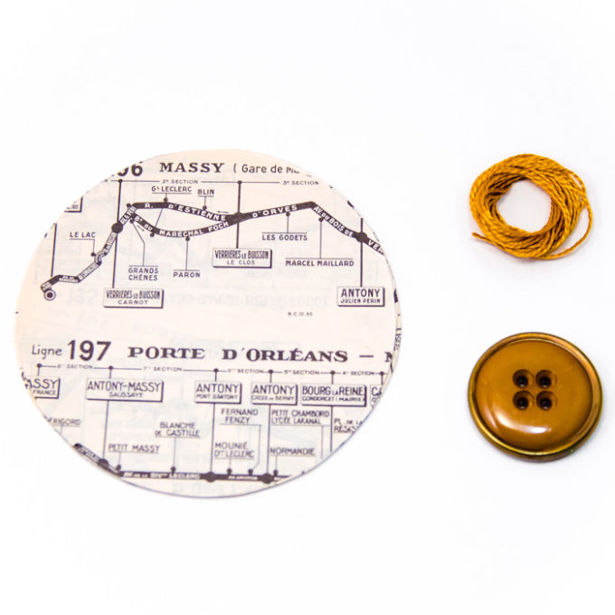 Kit guirlande vintage bus de Paris