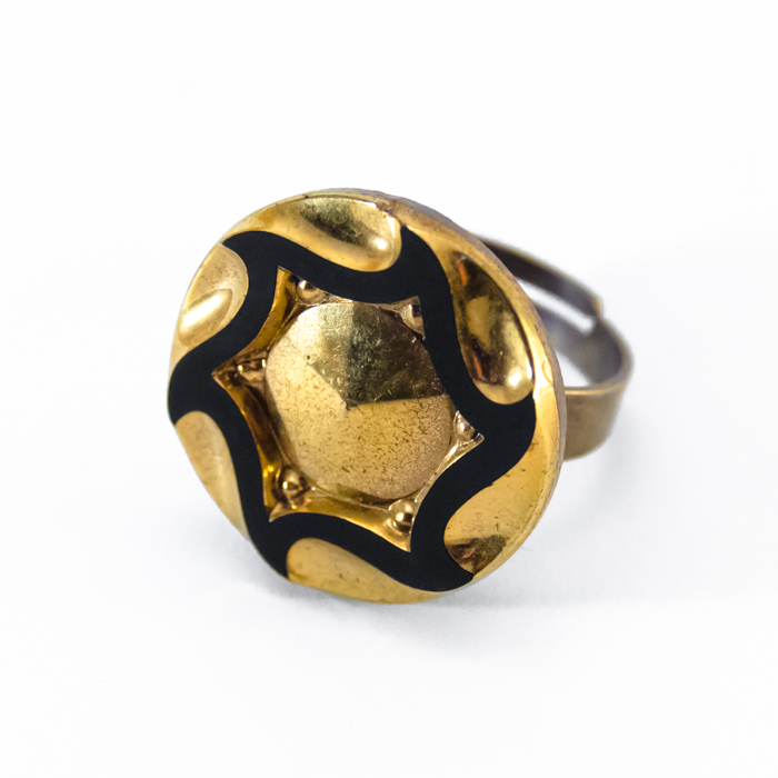 Golden Marcelle ring