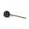 Barrette Paulette argent face Barrette Paulette argent face