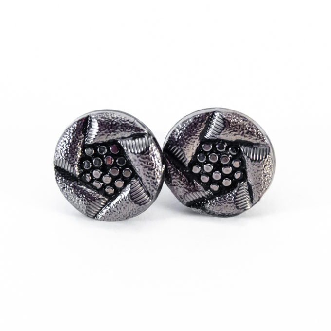 Boucles d'oreilles Arlette argentée