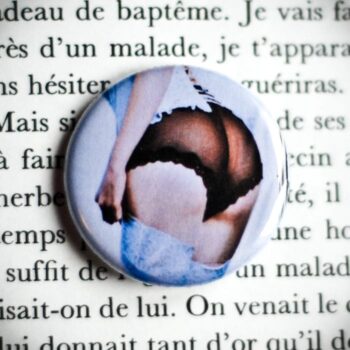 Badge Fesses Anglaises