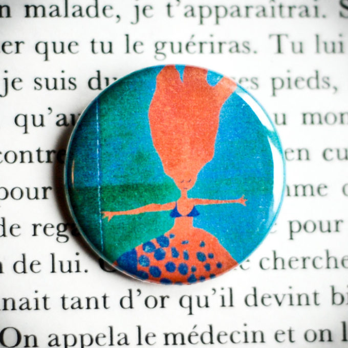 Badge Shiny Mermaid