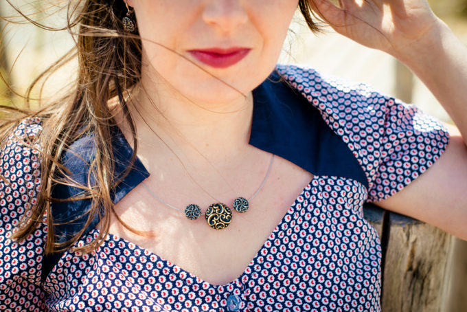 Assuna - Collier Trio vintage Thelma