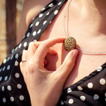 Collier solo vintage Garance doré