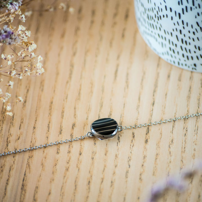 Assuna - Bracelet simple chaîne Louise - inspiration vintage