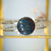 Assuna - Bracelet vintage Simone - bracelet rigide avec un bouton ancien