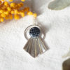 Assuna - Collier Comète Thémis - collier vintage bouton ancien des années 1940
