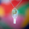 Assuna Medusa Obélia collier Eugénie vert - bijou vintage bouton ancien rétro collier ajouré collier léger bijou unique